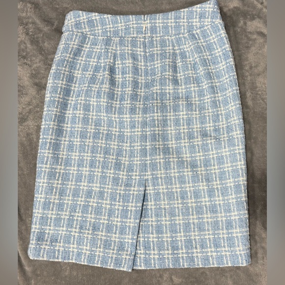NWT Ann Taylor Lined Tweed Pencil Skirt - Picture 5 of 8